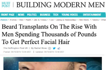 news beard transplants on the rise with men spending thousand of pounds to get perfect facial hair the private clinic