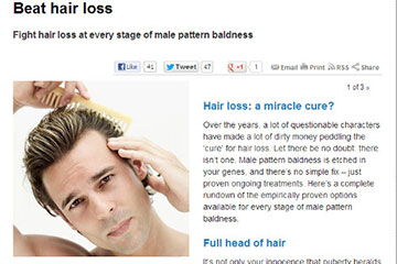 news beat hair loss the private clinic