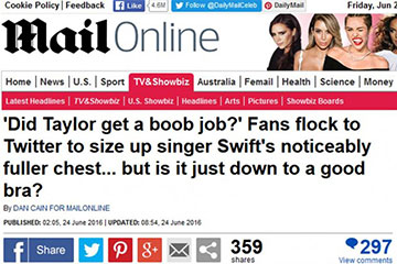 news did taylor get a boob job the private clinic