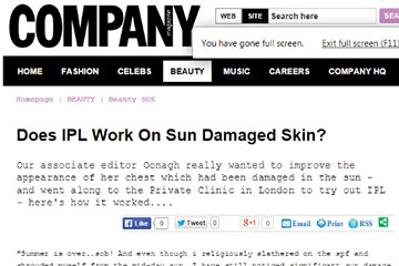 news does ipl work on sun damaged skin the private clinic