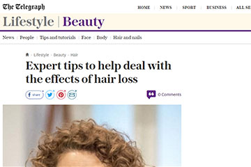 news expert tips to help deal with the effects of hair loss