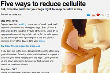 news five ways to reduce cellulite the private clinic