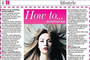 news how to avoid hair loss the private clinic