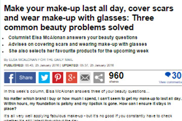 news make your make up last all day the private clinic