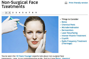 news non surgical face treatments the private clinic