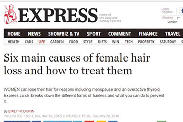 news six main causes of female hair loss and how to treat them