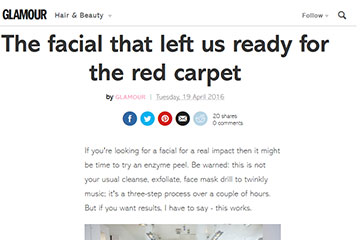 news the facial that left us ready for the red carpet the private clinic