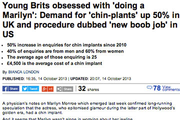 news young brits obsessed with doing a marilyn the private clinic