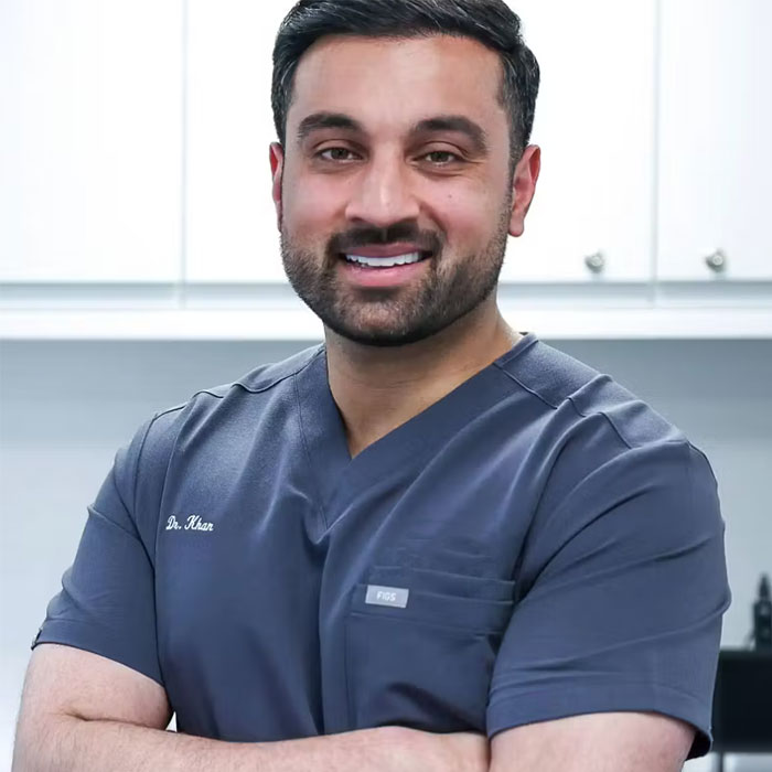 Portrait of Dr Umair Khan