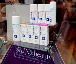 Ultrasun is just one of the skincare options available at several of our clinics. 