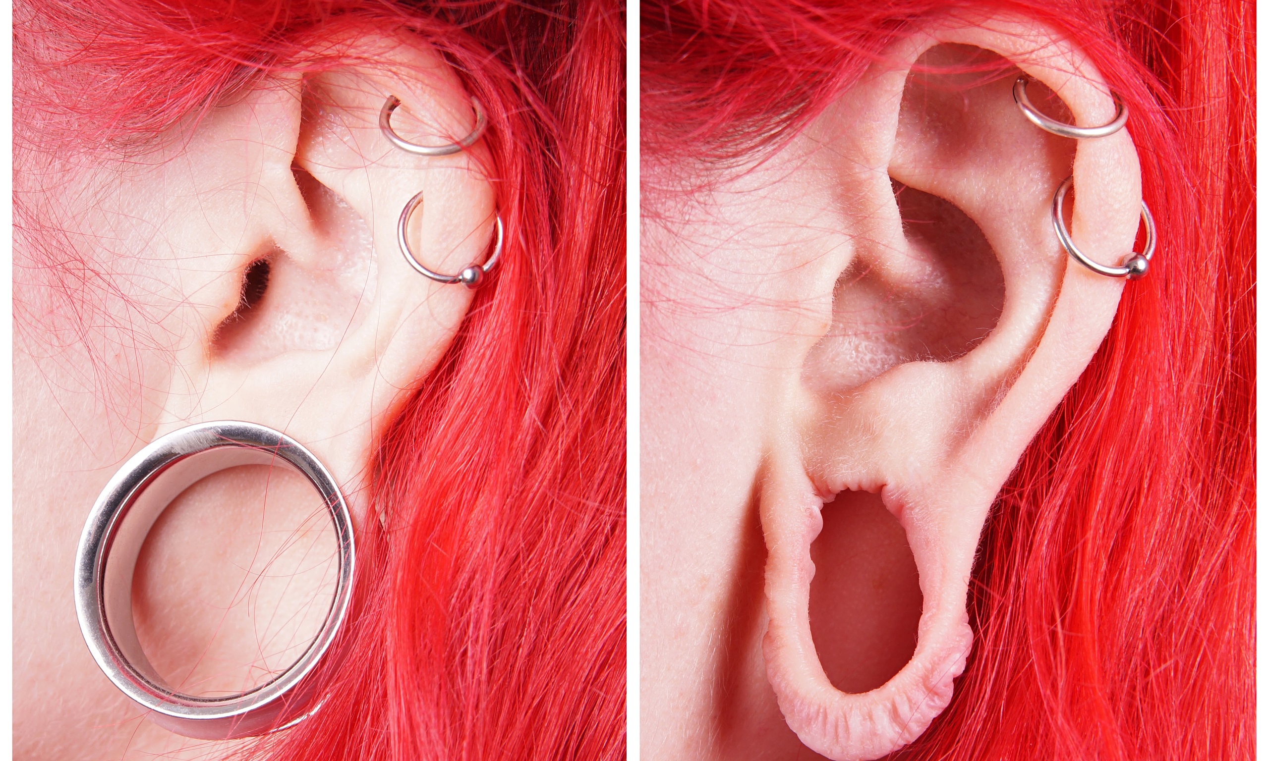  STUDIO T Y FEATHER PIERCED EARRINGS RIGHT 
